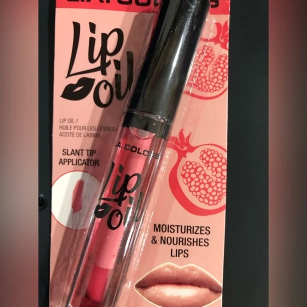 3pack pomegranate, lychee & grapefruit scented moisturizing & nourishing lip oil